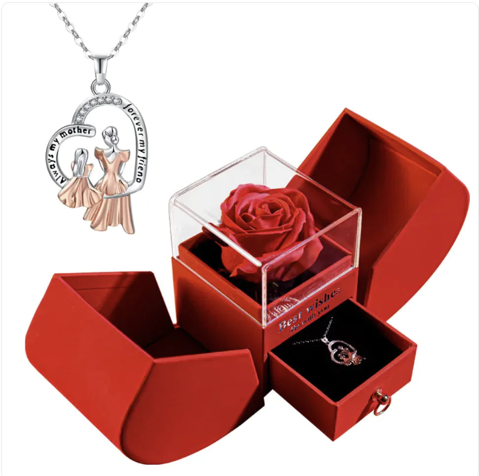 Christmas Necklace Jewelry Box Set